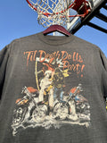 Vintage 1990 Biker Till Death Do Us Part Harley 3d Emblem T-Shirts, Hoodie, Sweatshirt | FlexRushtees.com