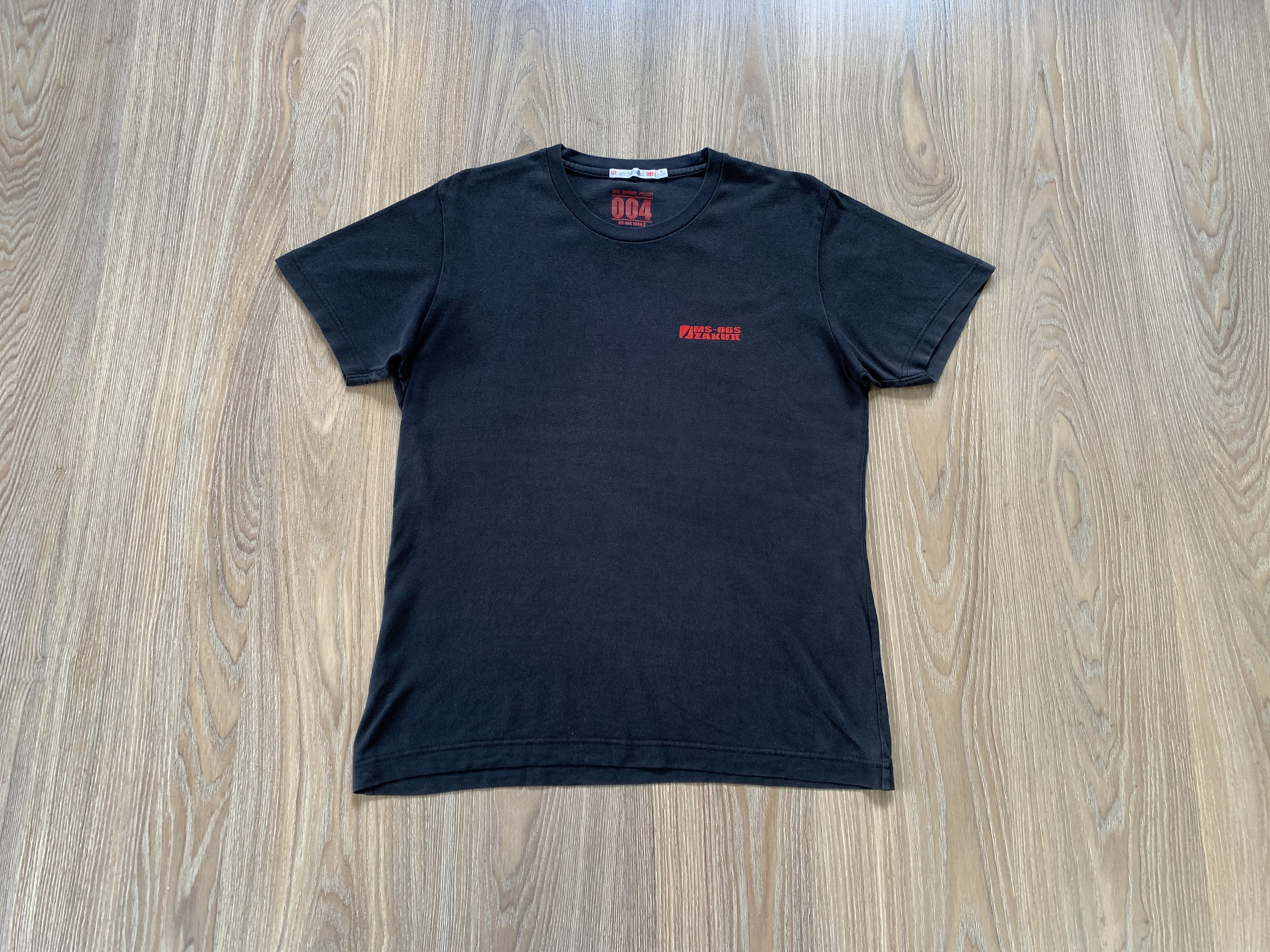 Anime Uniqlo Gundam Project 004 Ms 06s Zaku Ii T Shirt