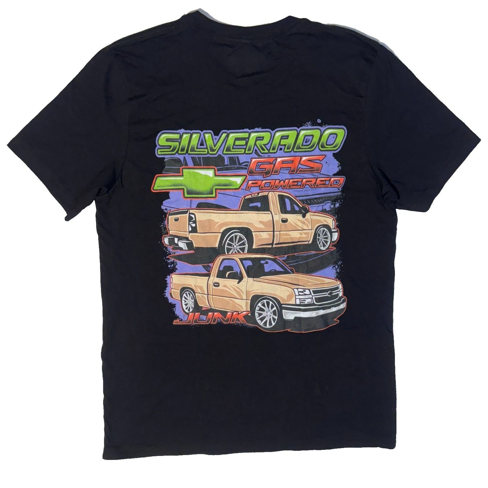 Gildan Ls Swapped Silverado Retro Style Chevy Truck Graphic Tshirt Hoodie, Sweatshirt | FlexRushtees.com