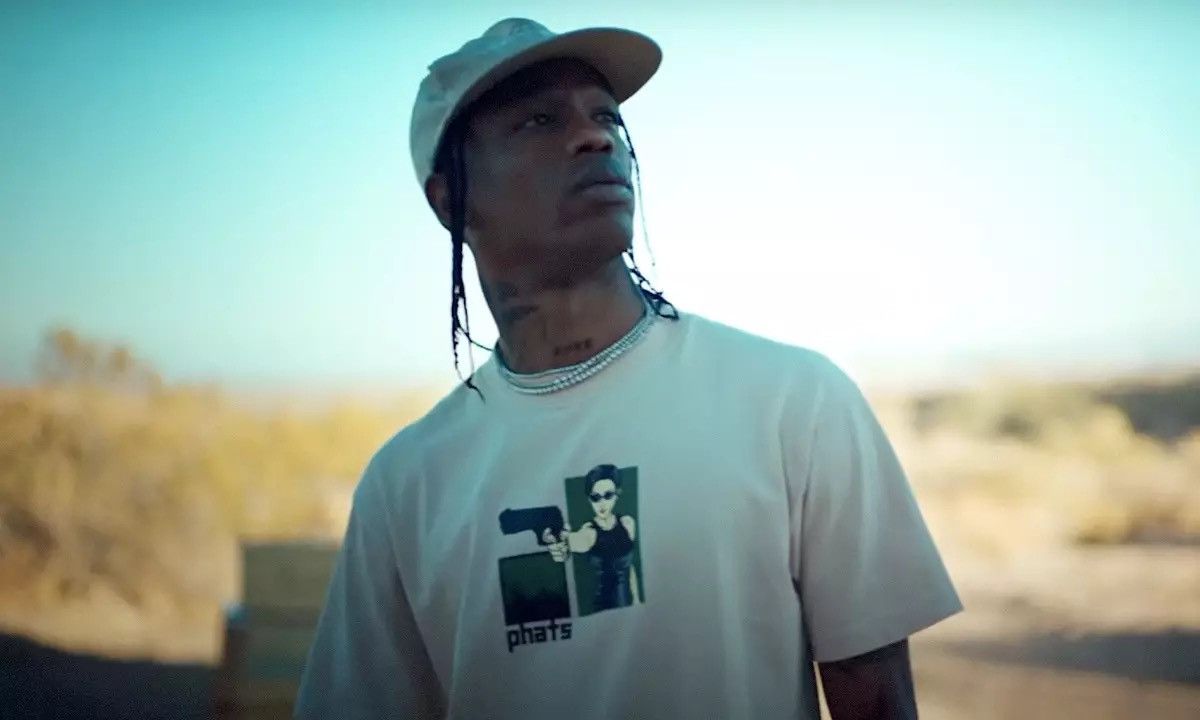 Scott Travis Scott Phats The Matrix White Rabbit T Shirt