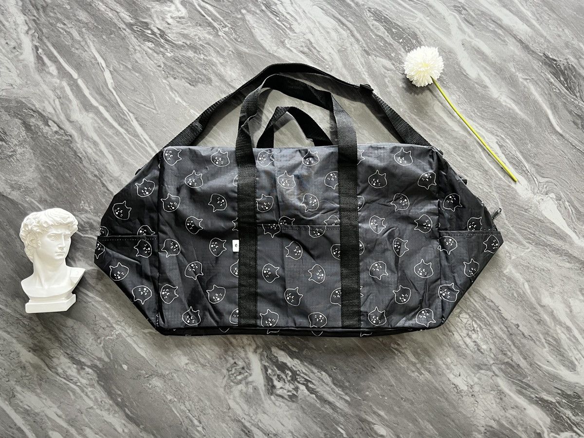 Issey Miyake X Ne Net Ne Net Issey Miyake Cat Logo All Over Prined Bag
