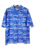 Hilfiger Tommy Hilfiger Vintage Rare Shirt Monogram Matrix Style Xl