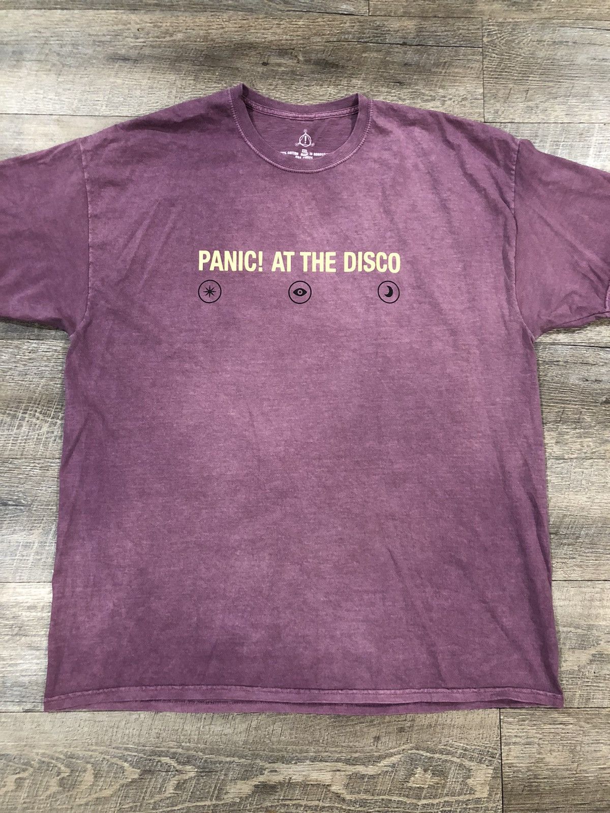 Band Tees Panic At The Disco Purple Tee Shirt Size Small Hoodie, Sweatshirt | FlexRushtees.com