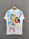 Anime Vintage Sailormoon Cartoon Anima Tee Tshirt