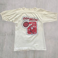 Other Ole Miss 70s White Tee Colonel Reb 1974