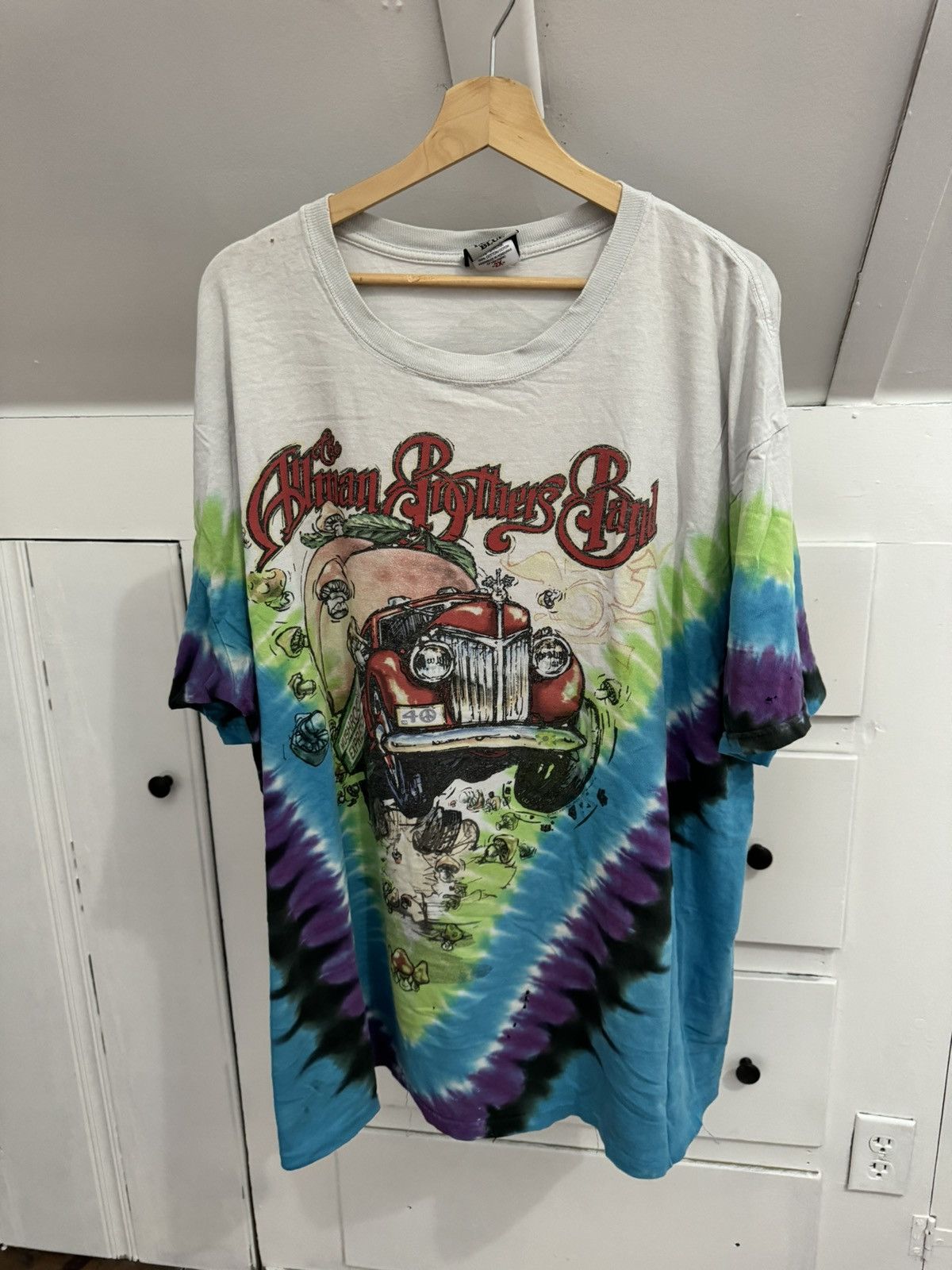 Vintage Allman Brothers Grateful Dead Tie Dye Tee 1997 Hoodie, Sweatshirt | AU16VibeMintTees.com