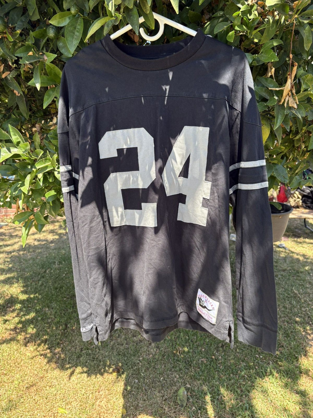 Ness Mitchell Ness Charles Woodson Raiders Long Sleeve