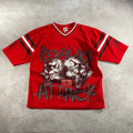 Vintage 1998 Wcw New World Order Red Black Attack Wolf Pack Jersey T-Shirts, Hoodie, Sweatshirt | FlexRushtees.com