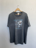 Planet Hollywood Distressed Terminator Sun Faded Trashed T-Shirts, Hoodie, Sweatshirt | FlexRushtees.com