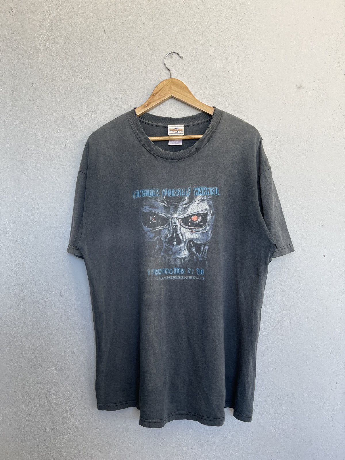 Planet Hollywood Distressed Terminator Sun Faded Trashed T-Shirts, Hoodie, Sweatshirt | FlexRushtees.com