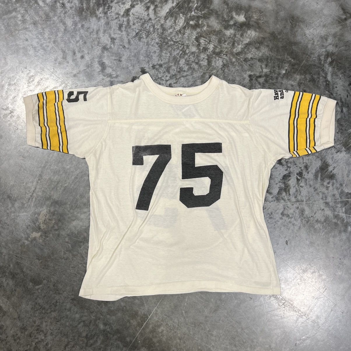 Vintage 1979 Mean Joe Greene Steelers Coke Jersey Shirt