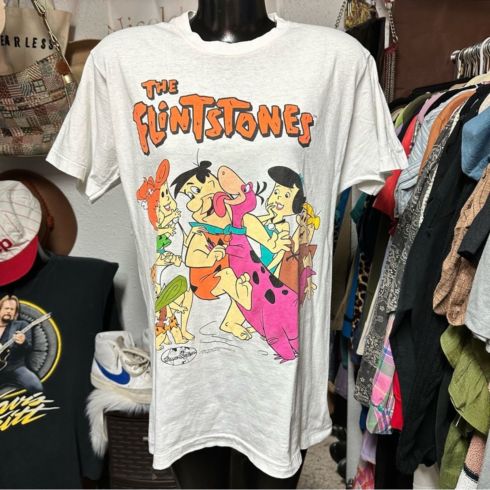 Other 2001 Retro The Flintstones Screen Star Vintage T Shirt Xl