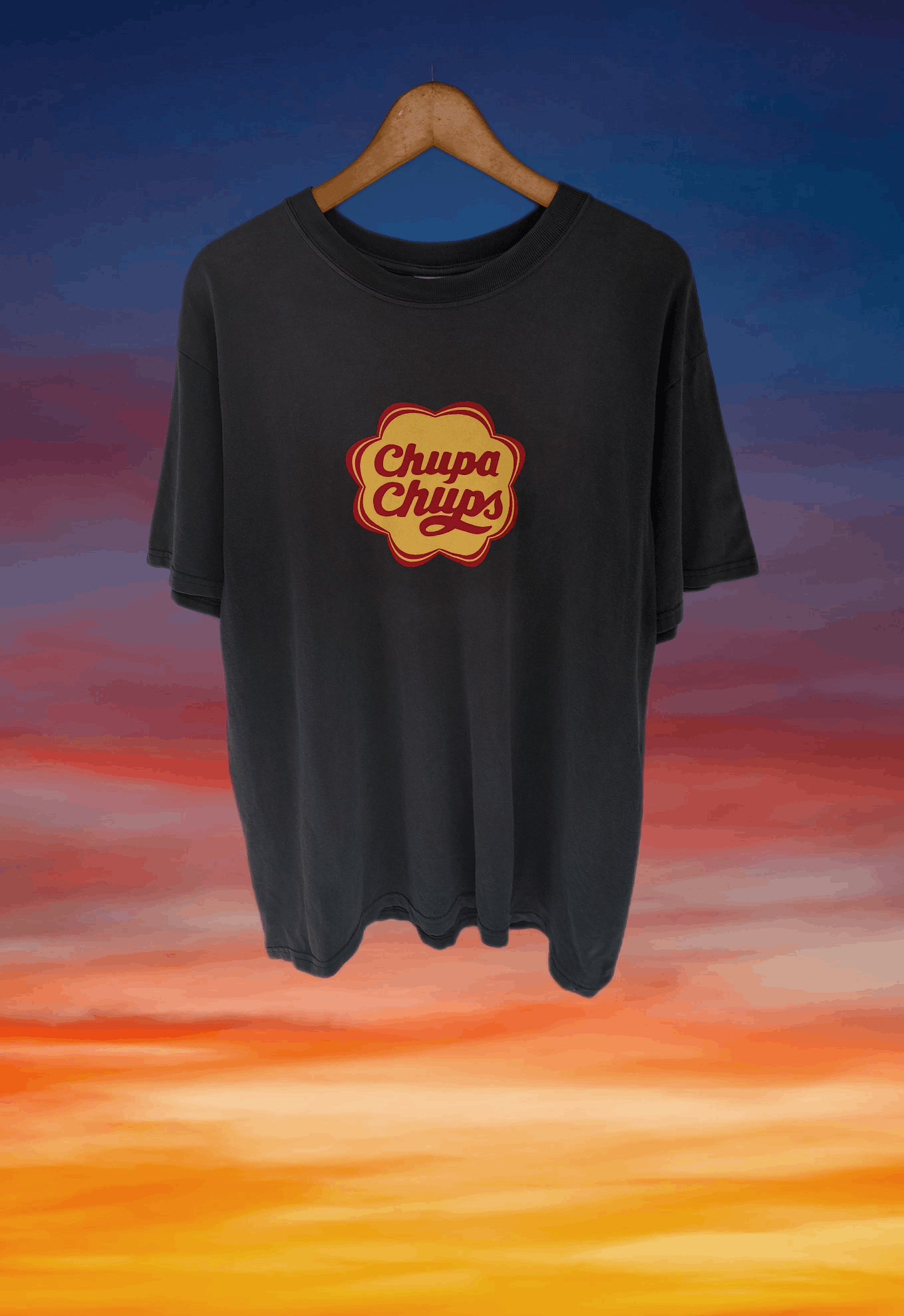 Vintage 90s Chupa Chups Faded T Shirt Hoodie, Sweatshirt | FlexRushtees.com