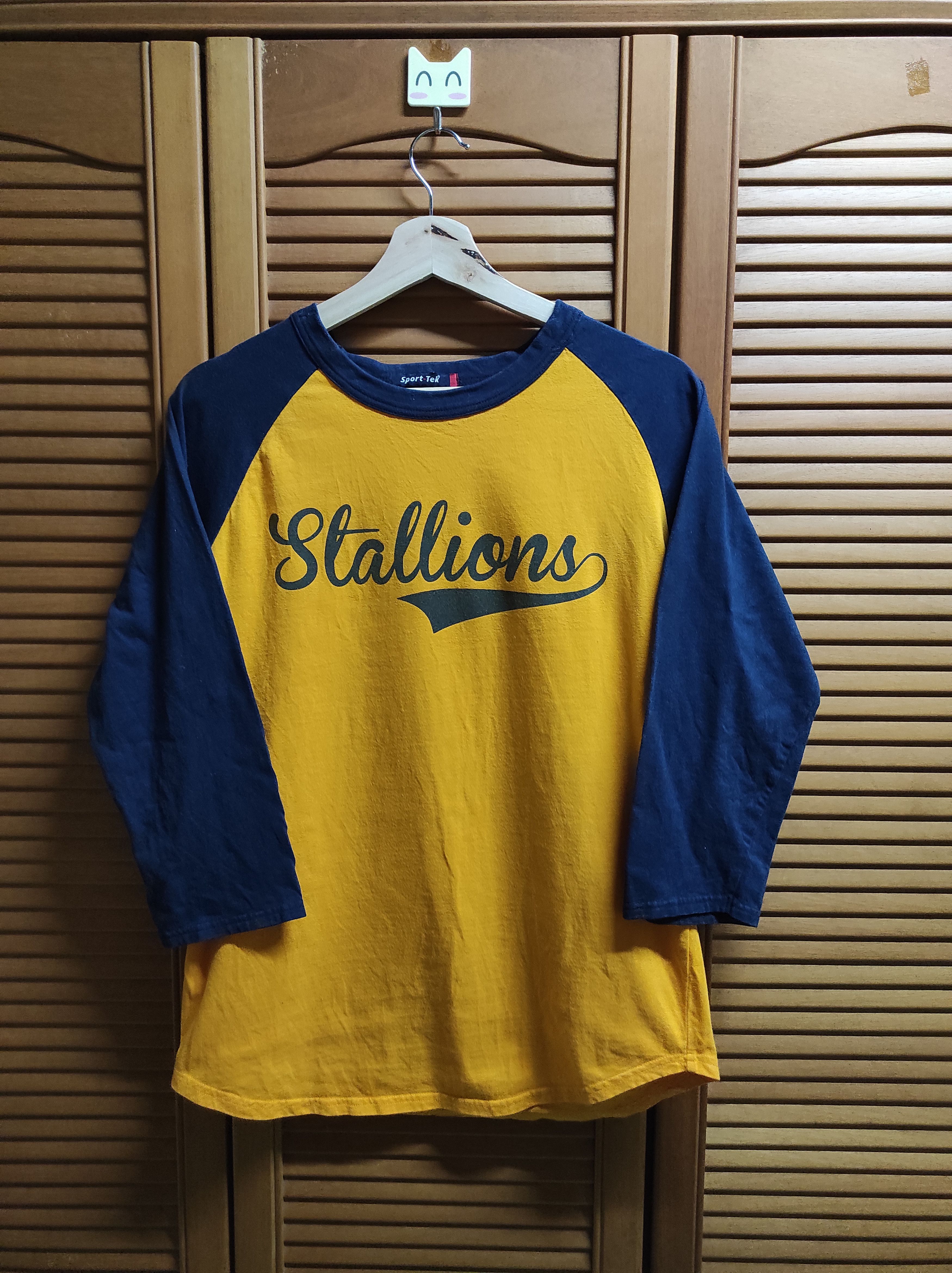 Vintage Sport Tek 3 Quater Tee Shirt