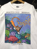 Vintage Vtg 90 S Scuba Cat Catch Of The Day Funny Art T Shirt Hoodie, Sweatshirt | FlexRushtees.com