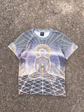Vintage 90 S Crystal Tara Alex Grey Psychedelic Art Tee
