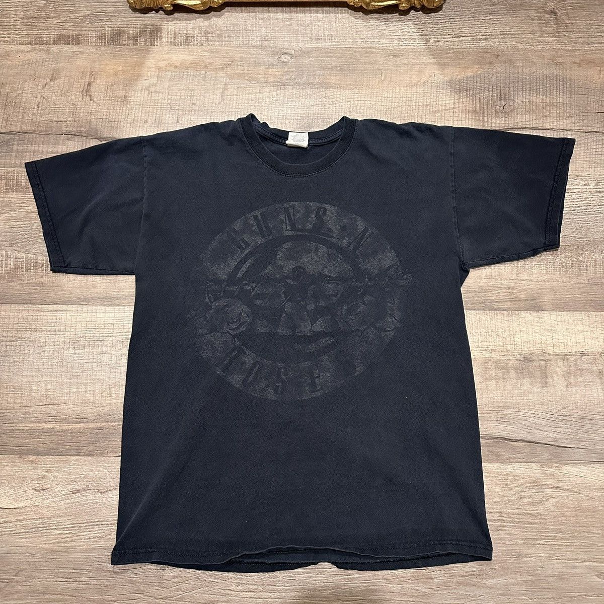 Vintage Faded Guns And Roses Tee Hoodie, Sweatshirt | FlexRushtees.com