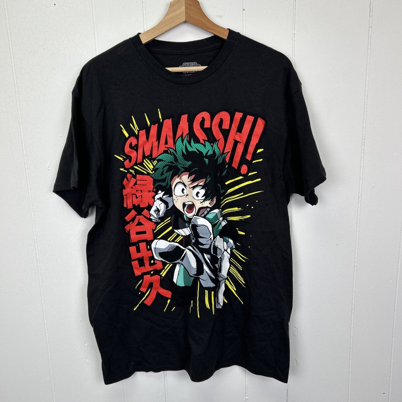 Other My Hero Academia Izuku Midoriya Graphic T Shirt Size Large