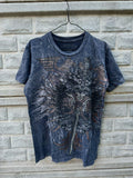 Kayden K X Tripp Nyc Kayden K Grunge Sword Embellished Cross Y2k Tee Affliction