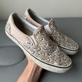 Vans Custom Matty Boy Inspired 99 Eyes Checkered Slip On Vans