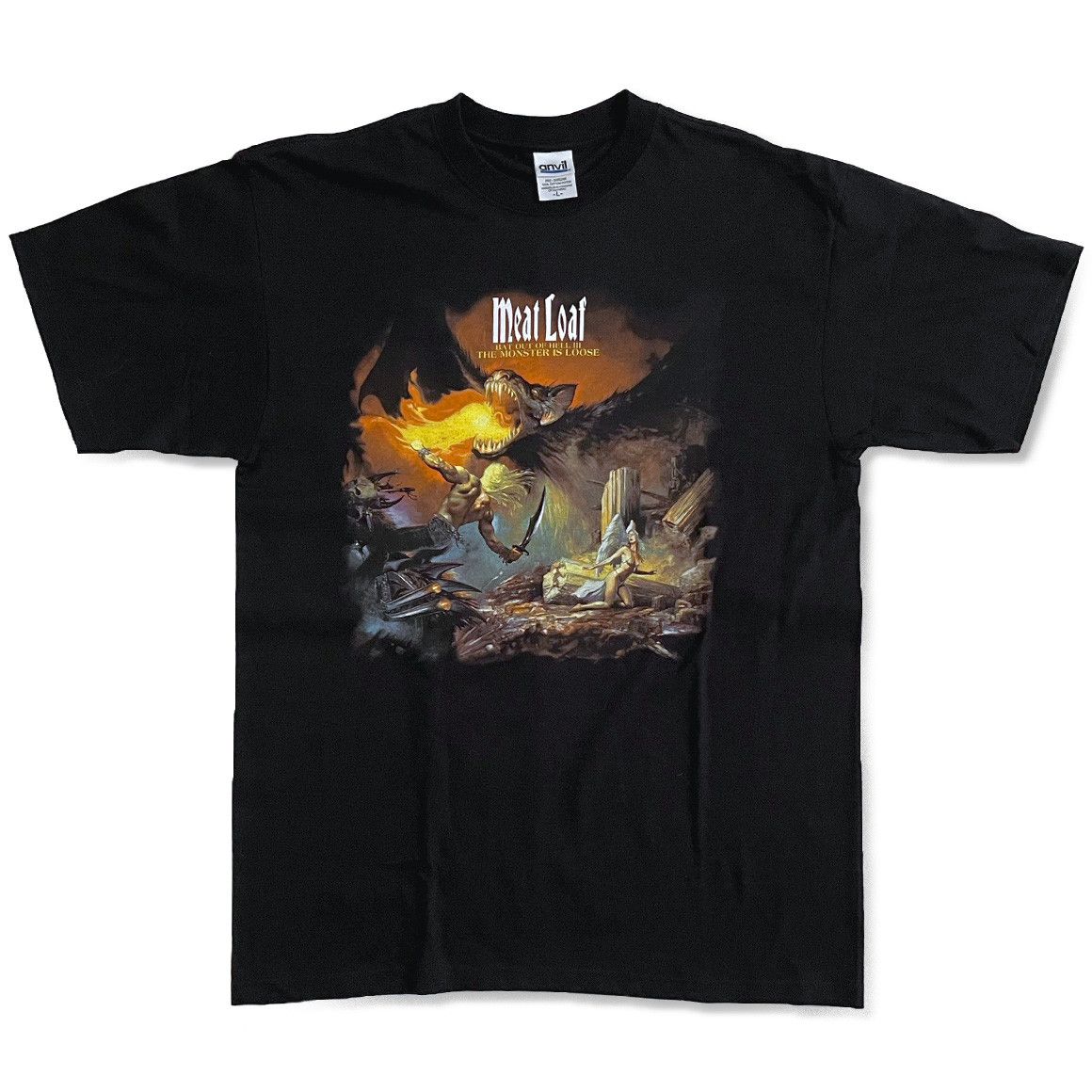 Band Tees X Vintage Meat Loaf Seize The Night Tour 2007 Concert Tee