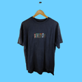 Benetton Vintage 90 S Benetton Spell Out Distressed Tee Hoodie, Sweatshirt | FlexRushtees.com