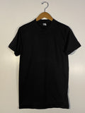 Vintage 70s Black Tee Blank Super Thin Nos