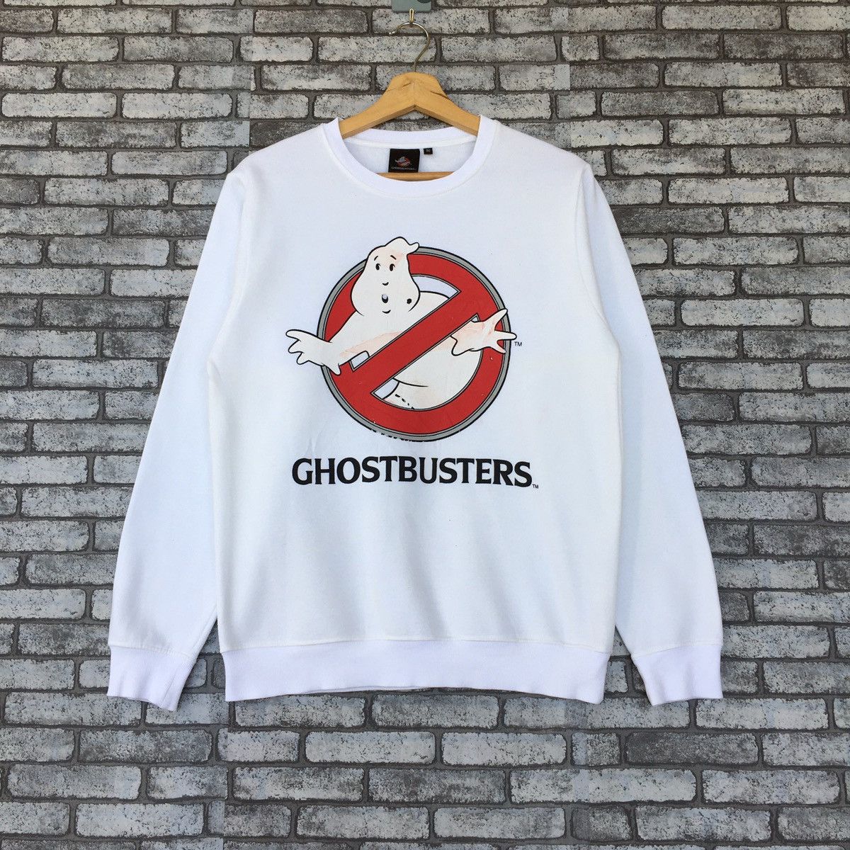 Vintage Ghostbusters Sweatshirt Pullover Jumper Sweatshirt