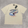 Clo Represent Large Only The Strong Survive Vintage White Tee Hoodie, Sweatshirt | FlexRushtees.com