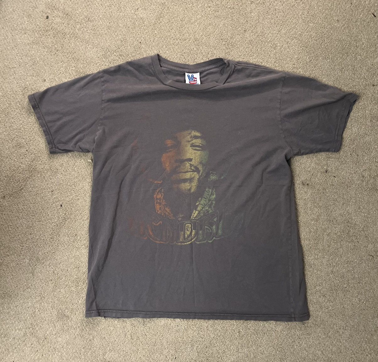 Junk Food X Vintage Super Sick Rare Vintage Junk Food Jimi Hendrix Graphic Tee Hoodie, Sweatshirt | FlexRushtees.com