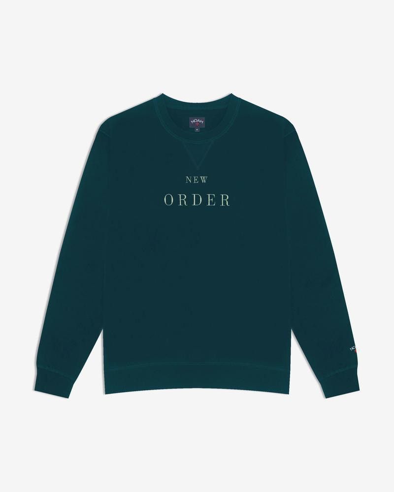 Noah New Order Embroidered Crewneck Sweatshirt T-Shirts, Hoodie | FlexRushtees.com