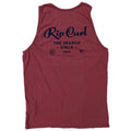 Curl Rip Curl Bv Twist Tank Top Tee T Shirt Rusty Mushroom