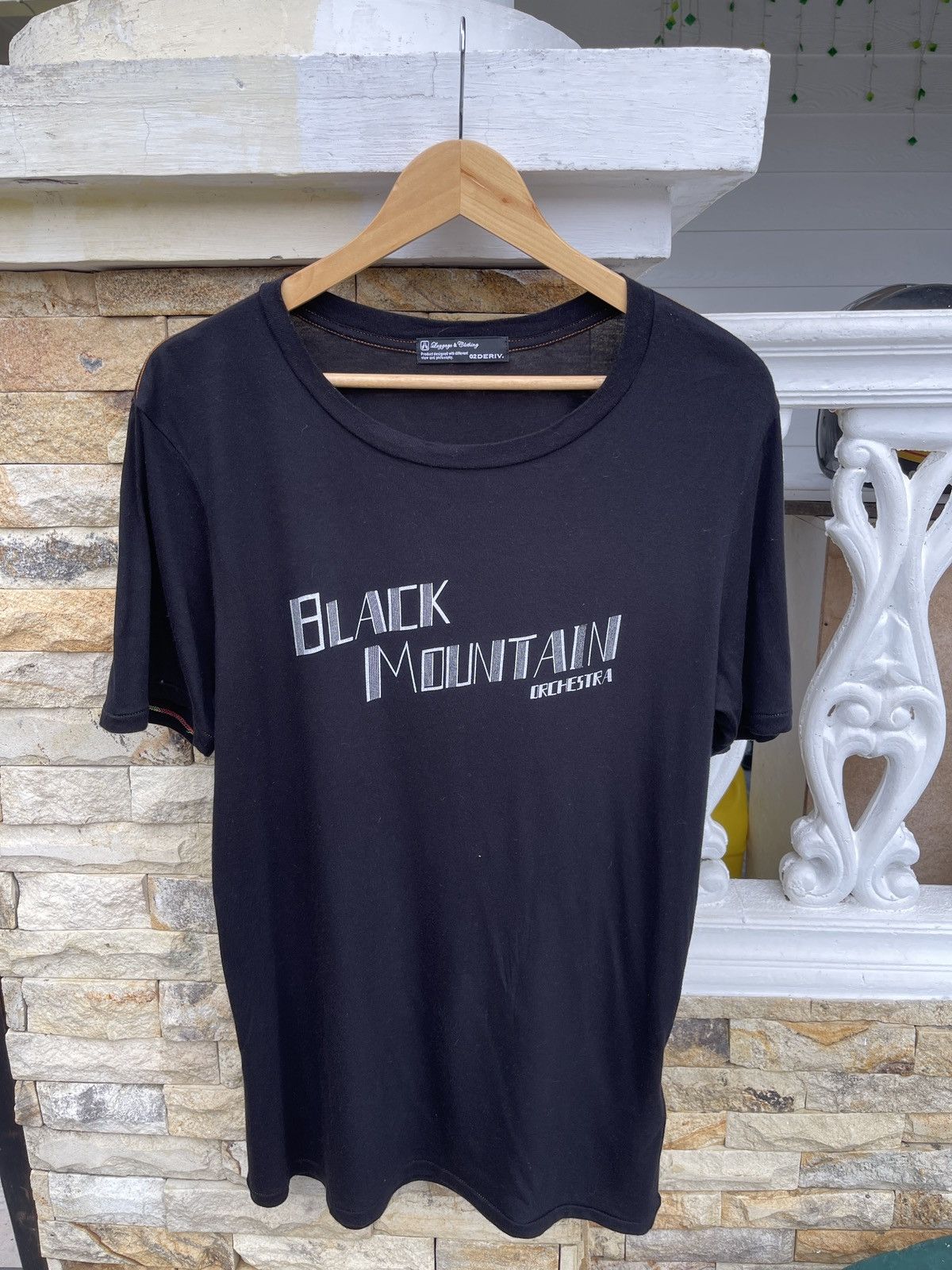 Designer X Japanese Brand Lastdrop 02deriv Black Mountain Orchestar Japan Designer Tee Hoodie, Sweatshirt | FlexRushtees.com