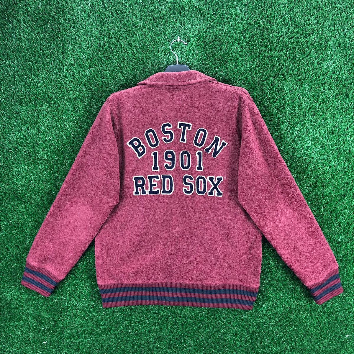 Mlb Boston 1901 Red Sox Fleece Sweater Pullover