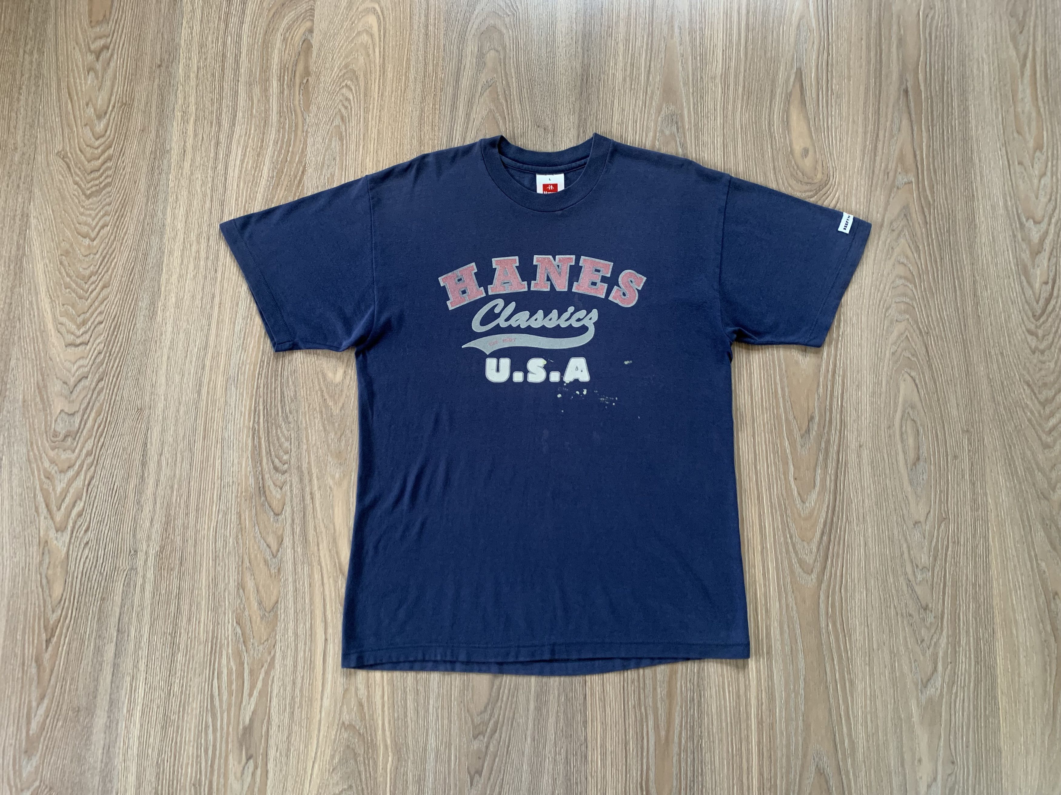 Vintage Hanes Classics U S A T Shirt