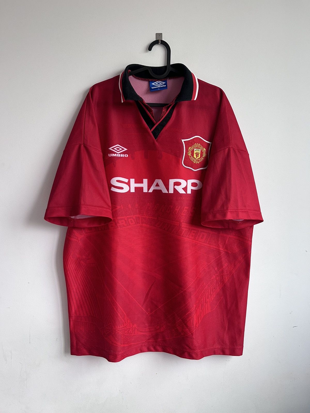Umbro Vintage Manchester United Jersey 1995 1996