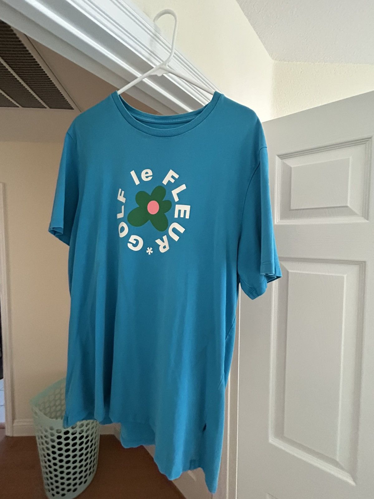 Golf Le Fleur X Tyler The Creator Golf Le Fleur Flower Logo Shirt