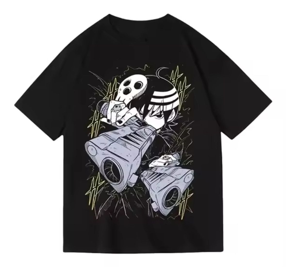 Other Streetwear Gothic Ghost Boy Print T Shirt Punk Hoodie, Sweatshirt | FlexRushtees.com