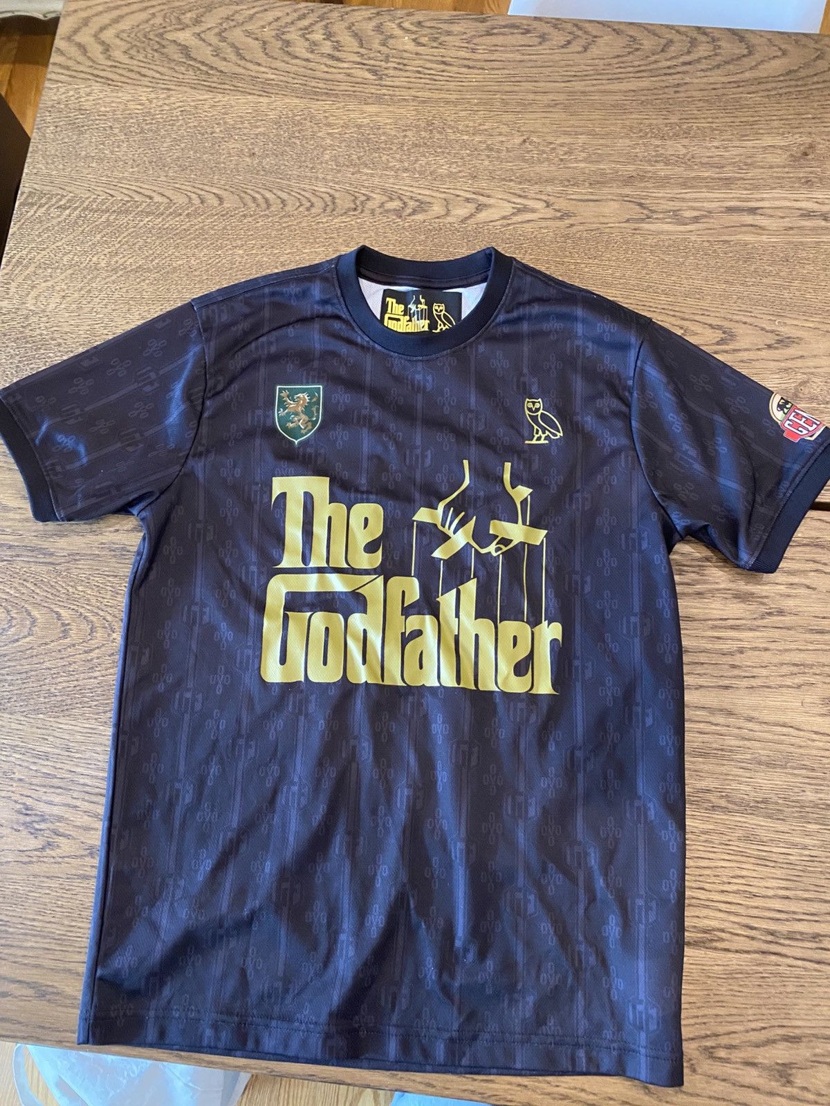 The Godfather Soccer Jersey Black Xs