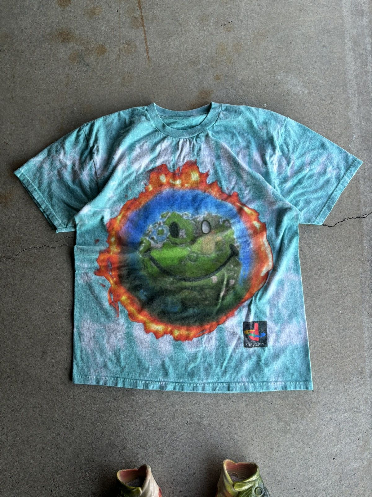 Fortnite Astroworld Boxy Tie Dye Shirt