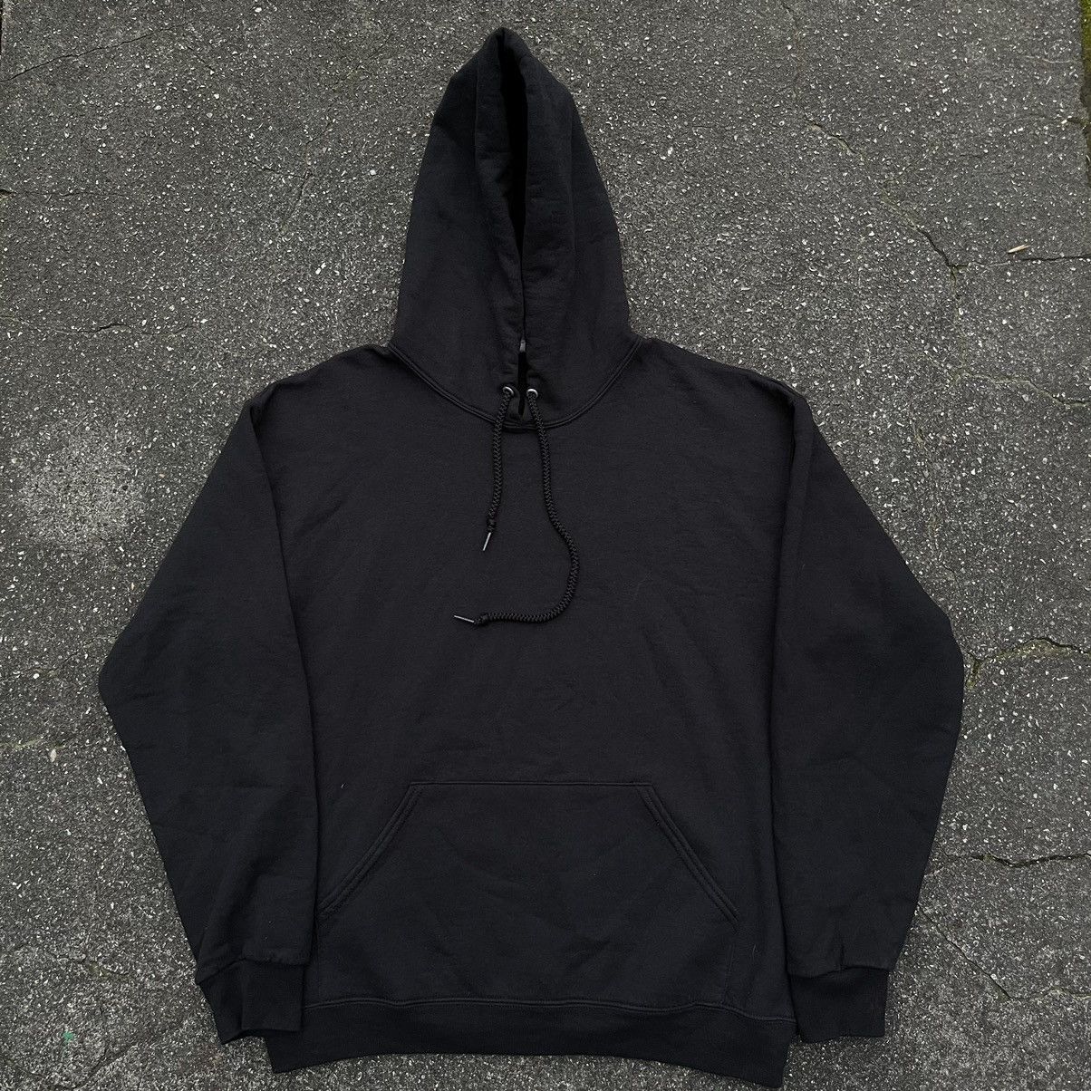 Jerzees X Vintage Vintage 90 S Boxy Fit Jerzees Nublend Blank Hoodie