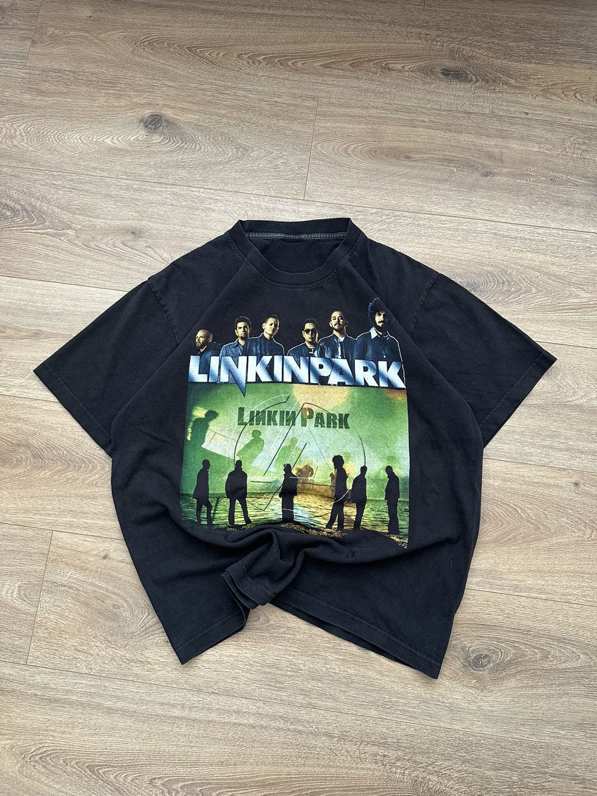 Band Tees Vintage Linkin Park Double Side Band T Shirt Hoodie, Sweatshirt | FlexRushtees.com