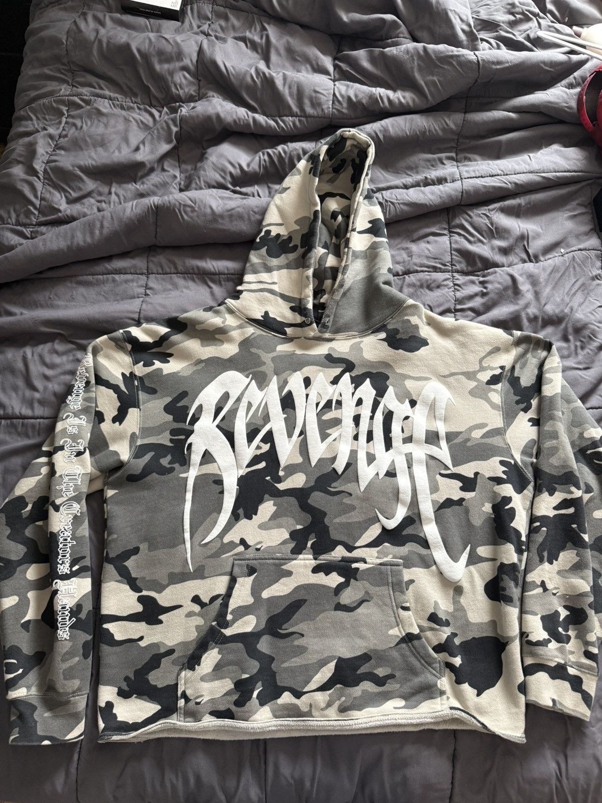 Revenge Camo Kill Hoodie T-Shirts, Sweatshirt | FlexRushtees.com