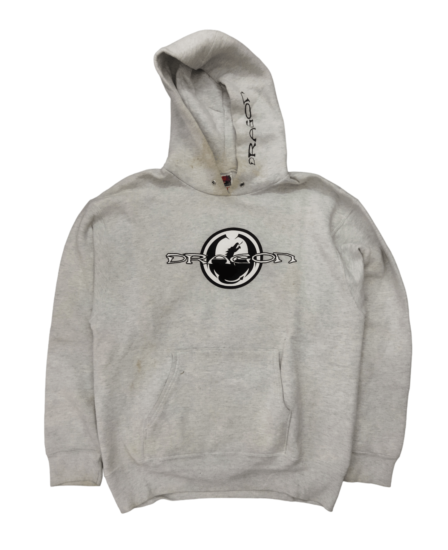 Vintage Fruit Of The Loom Dragon Pull Over Hoodie