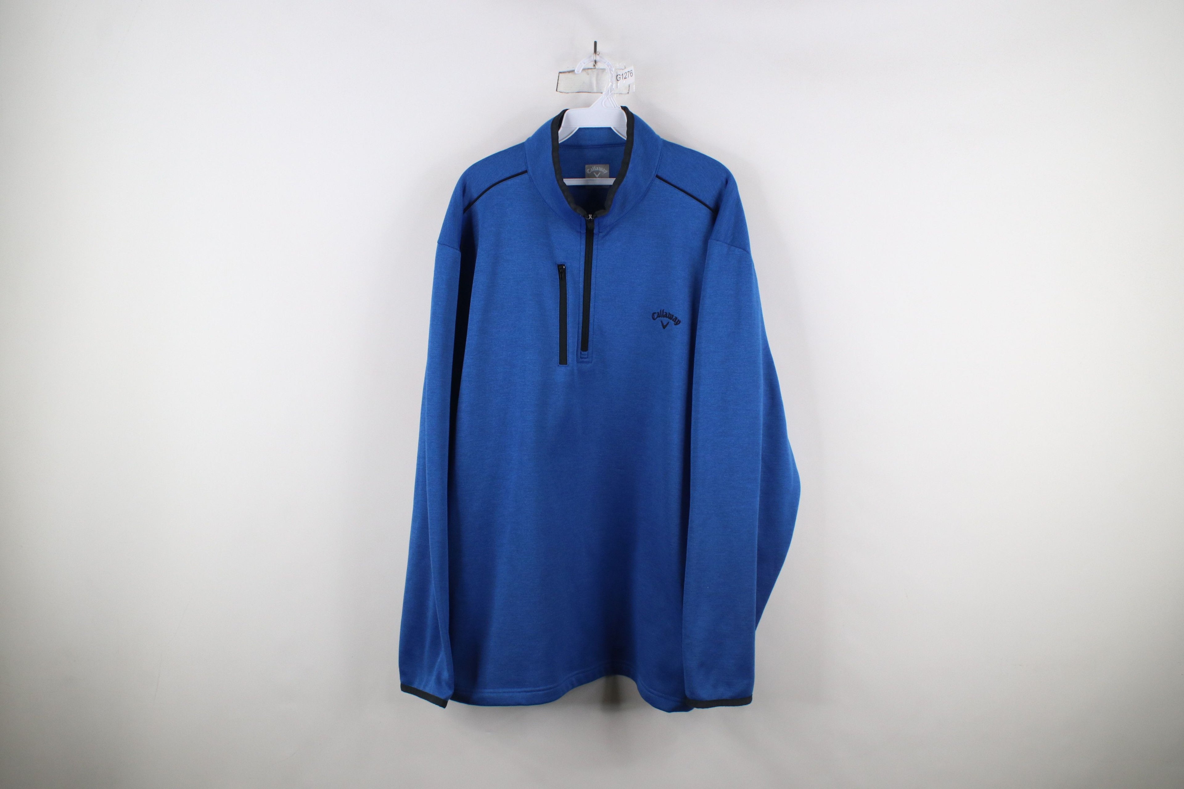 Vintage Callaway Golf Spell Half Zip Fleece Lined Golfing Sweatshirt
