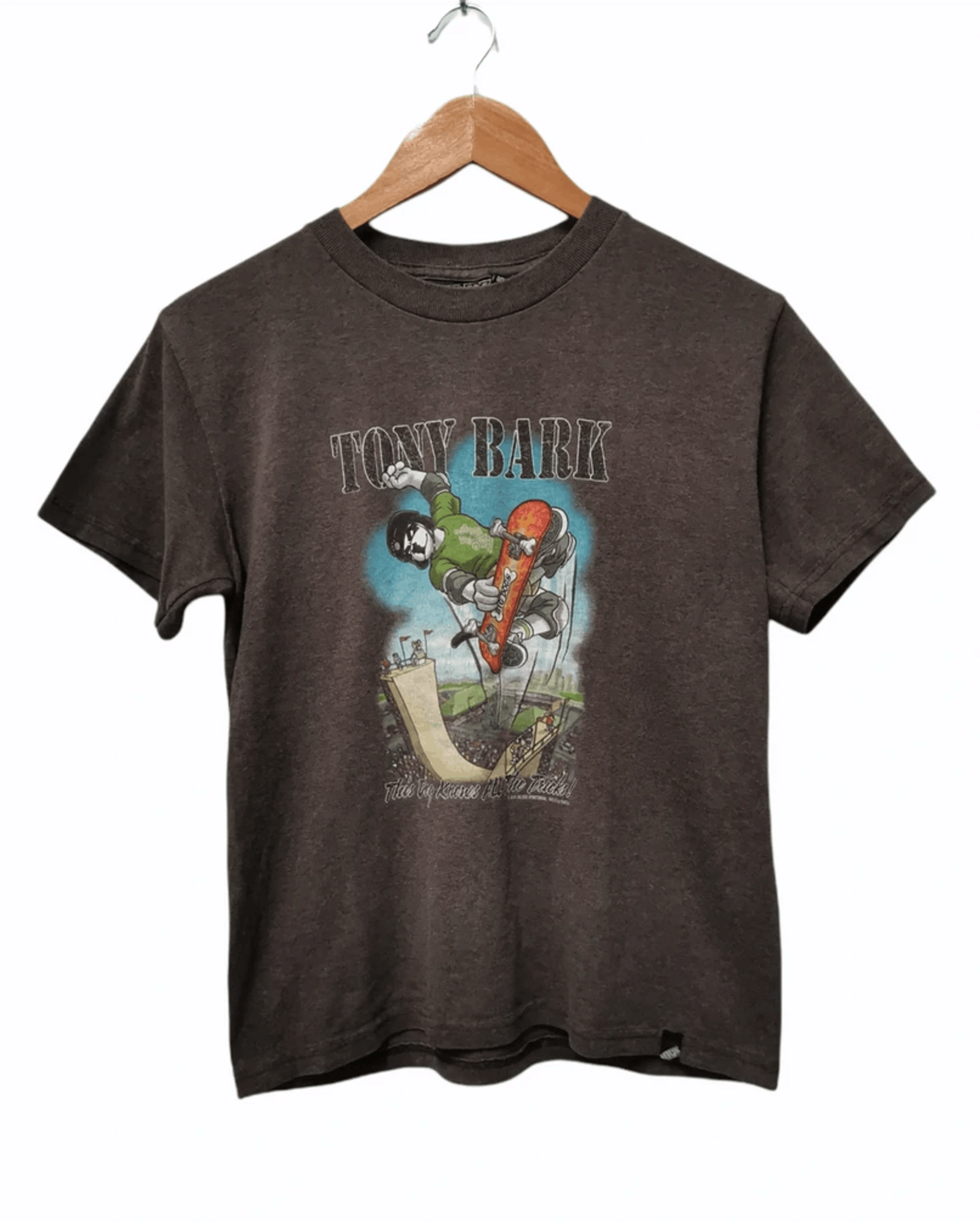 Tony Hawk X Vintage Vintage Tony Hawk Bark Big Dogs Skateboard Tee Hook Up Hoodie, Sweatshirt | FlexRushtees.com