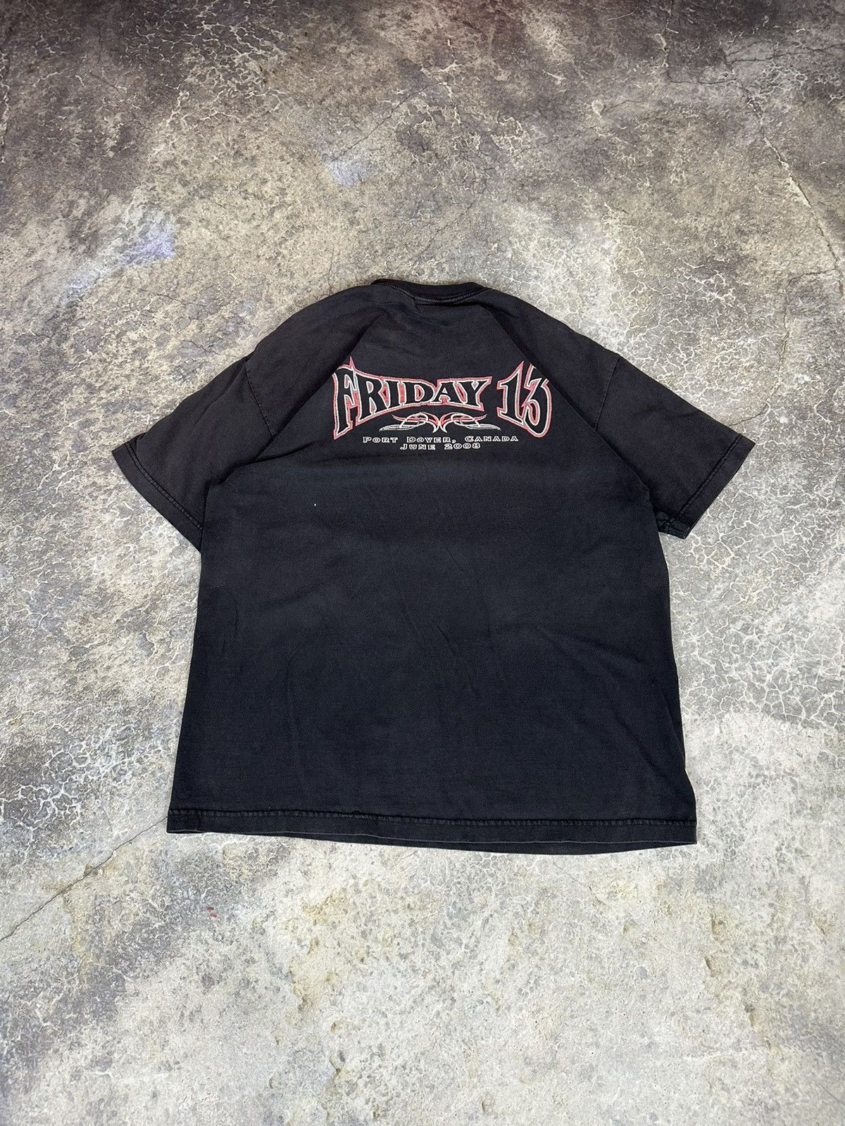 Vintage Friday The 13th Bike Week Tee