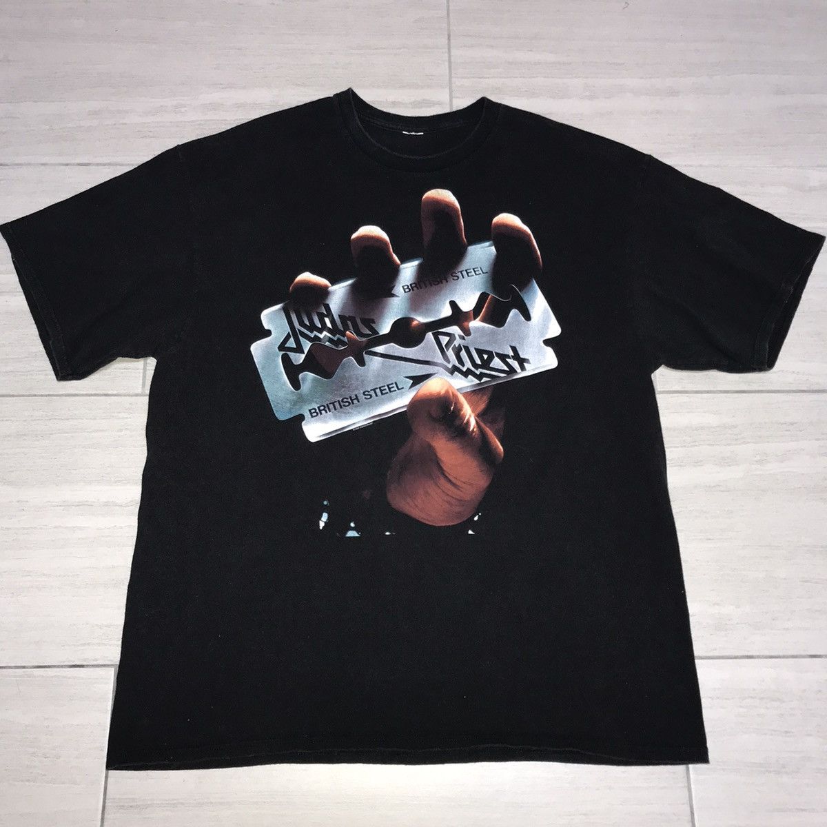 Vintage Judas Priest Keep The Faith British Steel T-Shirts, Hoodie, Sweatshirt | FlexRushtees.com