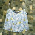 Outfitters Urban Outfitters Cami Top Women S Large Blue Floral Scoop Neck Adjustable Straps Sh