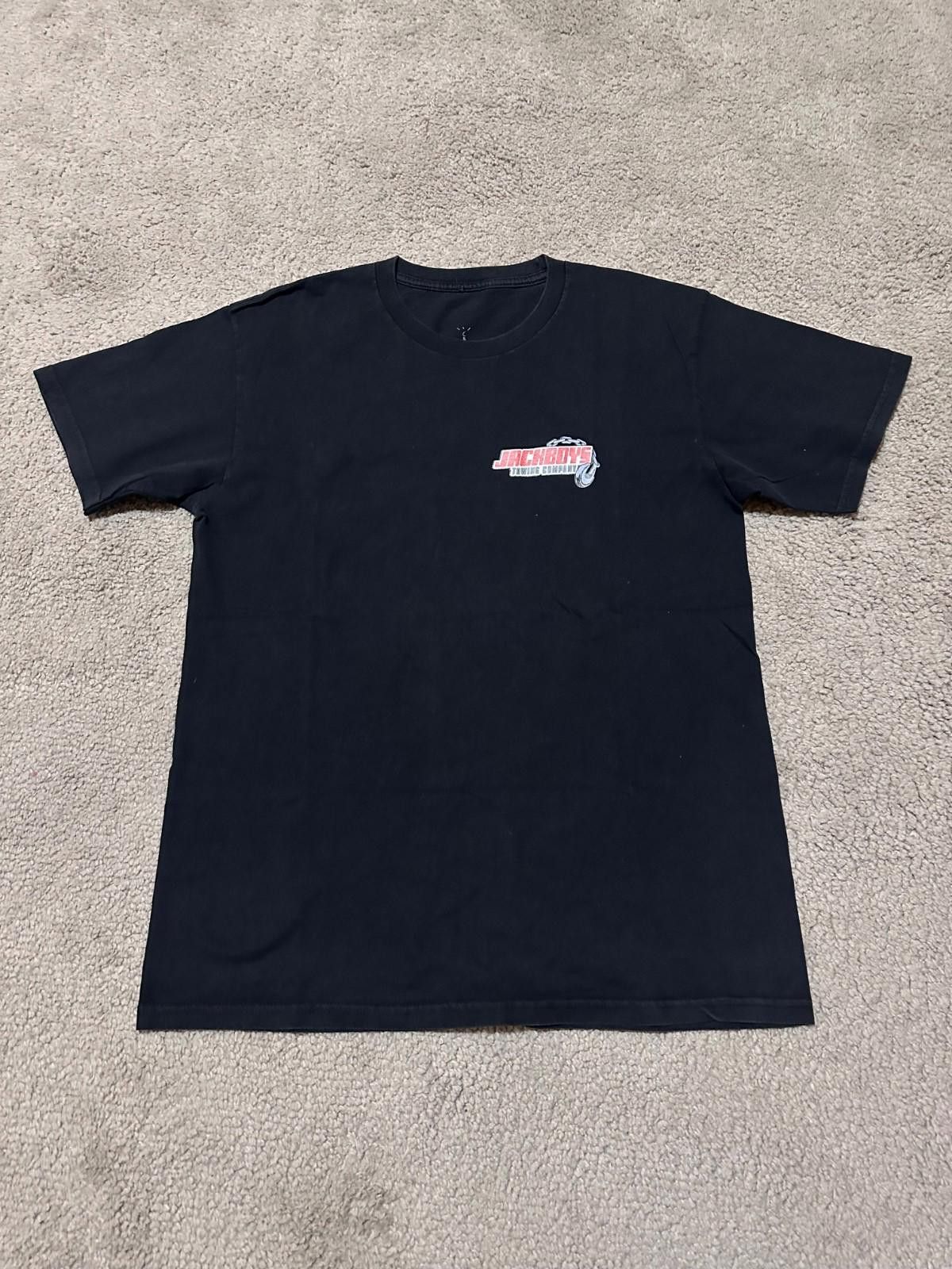 Scott Travis Scott Jackboys Repo Towing Company Tee Black Sz Xl Hoodie, Sweatshirt | FlexRushtees.com